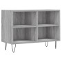 Sonoma grauer TV-Schrank aus Holzwerkstoff, 69,5 x 30 x 50 cm von vidaXL, TV-Möbel - Ref: Foro24-826970, Preis: 33,67 €, Raba...