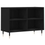 Black engineered wood TV cabinet 69.5x30x50 cm by vidaXL, TV Furniture - Ref: Foro24-826957, Price: 41,99 €, Discount: %