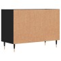 Black engineered wood TV cabinet 69.5x30x50 cm by vidaXL, TV Furniture - Ref: Foro24-826957, Price: 41,99 €, Discount: %