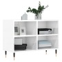 Hochglanzweißer TV-Schrank aus Holzwerkstoff, 69,5 x 30 x 50 cm von vidaXL, TV-Möbel - Ref: Foro24-826958, Preis: 43,99 €, Ra...