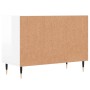 Mueble de TV madera de ingeniería blanco brillo 69,5x30x50 cm de vidaXL, Muebles TV - Ref: Foro24-826958, Precio: 44,15 €, De...