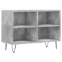 Mueble de TV madera de ingeniería gris hormigón 69,5x30x50 cm de vidaXL, Muebles TV - Ref: Foro24-826968, Precio: 40,64 €, De...