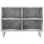 Betongrauer TV-Schrank aus Holzwerkstoff, 69,5 x 30 x 50 cm von vidaXL, TV-Möbel - Ref: Foro24-826968, Preis: 40,64 €, Rabatt: %