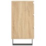 Mesita noche 2 uds madera ingeniería roble Sonoma 40x35x69 cm de vidaXL, Mesitas de noche - Ref: Foro24-826947, Precio: 129,0...