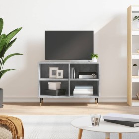 Concrete gray engineered wood TV cabinet 69.5x30x50 cm by vidaXL, TV Furniture - Ref: Foro24-826960, Price: 40,61 €, Discount: %