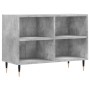 Mueble de TV madera de ingeniería gris hormigón 69,5x30x50 cm de vidaXL, Muebles TV - Ref: Foro24-826960, Precio: 40,99 €, De...