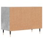 Mueble de TV madera de ingeniería gris hormigón 69,5x30x50 cm de vidaXL, Muebles TV - Ref: Foro24-826960, Precio: 40,99 €, De...