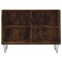 Smoked oak engineered wood TV cabinet 69.5x30x50 cm by vidaXL, TV Furniture - Ref: Foro24-826969, Price: 42,37 €, Discount: %