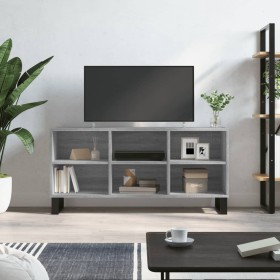 Sonoma gray engineered wood TV cabinet 103.5x30x50 cm by vidaXL, TV Furniture - Ref: Foro24-827002, Price: 58,99 €, Discount: %