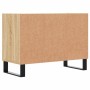 TV cabinet engineered wood Sonoma oak 69.5x30x50 cm by vidaXL, TV Furniture - Ref: Foro24-826975, Price: 47,99 €, Discount: %