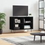 Mueble de TV madera de ingeniería negro 69,5x30x50 cm de vidaXL, Muebles TV - Ref: Foro24-826965, Precio: 41,79 €, Descuento: %