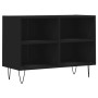 Mueble de TV madera de ingeniería negro 69,5x30x50 cm de vidaXL, Muebles TV - Ref: Foro24-826965, Precio: 41,79 €, Descuento: %