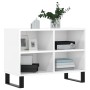 Hochglanzweißer TV-Schrank aus Holzwerkstoff, 69,5 x 30 x 50 cm von vidaXL, TV-Möbel - Ref: Foro24-826974, Preis: 49,39 €, Ra...