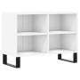 Mueble de TV madera de ingeniería blanco 69,5x30x50 cm de vidaXL, Muebles TV - Ref: Foro24-826972, Precio: 46,99 €, Descuento: %