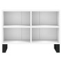 Mueble de TV madera de ingeniería blanco 69,5x30x50 cm de vidaXL, Muebles TV - Ref: Foro24-826972, Precio: 46,99 €, Descuento: %