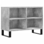 Mueble de TV madera de ingeniería gris hormigón 69,5x30x50 cm de vidaXL, Muebles TV - Ref: Foro24-826976, Precio: 47,99 €, De...