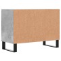 Concrete gray engineered wood TV cabinet 69.5x30x50 cm by vidaXL, TV Furniture - Ref: Foro24-826976, Price: 47,08 €, Discount: %