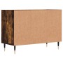 Smoked oak engineered wood TV cabinet 69.5x30x50 cm by vidaXL, TV Furniture - Ref: Foro24-826961, Price: 42,31 €, Discount: %