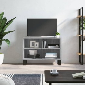 TV stand made of Sonoma gray engineered wood 69.5x30x50 cm by vidaXL, TV Furniture - Ref: Foro24-826978, Price: 46,99 €, Disc...