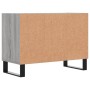 Mueble de TV madera de ingeniería gris Sonoma 69,5x30x50 cm de vidaXL, Muebles TV - Ref: Foro24-826978, Precio: 47,84 €, Desc...