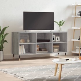 Sonoma gray engineered wood TV cabinet 103.5x30x50 cm by vidaXL, TV Furniture - Ref: Foro24-826986, Price: 46,88 €, Discount: %