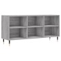 Sonoma gray engineered wood TV cabinet 103.5x30x50 cm by vidaXL, TV Furniture - Ref: Foro24-826986, Price: 46,99 €, Discount: %