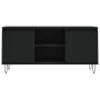 Mueble de TV madera de ingeniería negro 104x35x50 cm de vidaXL, Muebles TV - Ref: Foro24-827013, Precio: 64,99 €, Descuento: %