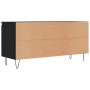 Mueble de TV madera de ingeniería negro 104x35x50 cm de vidaXL, Muebles TV - Ref: Foro24-827013, Precio: 64,99 €, Descuento: %