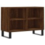 Mueble de TV madera de ingeniería marrón roble 69,5x30x50 cm de vidaXL, Muebles TV - Ref: Foro24-826979, Precio: 46,83 €, Des...