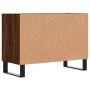 Mueble de TV madera de ingeniería marrón roble 69,5x30x50 cm de vidaXL, Muebles TV - Ref: Foro24-826979, Precio: 46,83 €, Des...