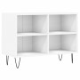 White engineered wood TV cabinet 69.5x30x50 cm by vidaXL, TV Furniture - Ref: Foro24-826964, Price: 43,45 €, Discount: %