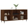 Oak brown engineered wood TV cabinet 103.5x30x50 cm by vidaXL, TV Furniture - Ref: Foro24-826987, Price: 55,99 €, Discount: %