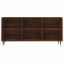 Oak brown engineered wood TV cabinet 103.5x30x50 cm by vidaXL, TV Furniture - Ref: Foro24-826987, Price: 55,99 €, Discount: %