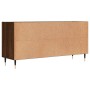 Oak brown engineered wood TV cabinet 103.5x30x50 cm by vidaXL, TV Furniture - Ref: Foro24-826987, Price: 55,99 €, Discount: %