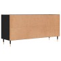 Black engineered wood TV cabinet 103.5x30x50 cm by vidaXL, TV Furniture - Ref: Foro24-826981, Price: 63,96 €, Discount: %