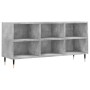 Engineered wood TV stand in concrete gray, 103.5x30x50 cm by vidaXL, TV Furniture - Ref: Foro24-826984, Price: 57,04 €, Disco...