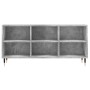 Engineered wood TV stand in concrete gray, 103.5x30x50 cm by vidaXL, TV Furniture - Ref: Foro24-826984, Price: 57,04 €, Disco...