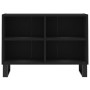 Engineered wood TV stand in black, 69.5x30x50 cm by vidaXL, TV Furniture - Ref: Foro24-826973, Price: 49,22 €, Discount: %