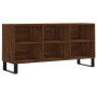 Mueble de TV madera de ingeniería marrón roble 103,5x30x50 cm de vidaXL, Muebles TV - Ref: Foro24-827003, Precio: 58,99 €, De...