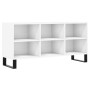 White engineered wood TV cabinet 103.5x30x50 cm by vidaXL, TV Furniture - Ref: Foro24-826996, Price: 65,86 €, Discount: %