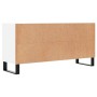 Mueble de TV madera de ingeniería blanco 103,5x30x50 cm de vidaXL, Muebles TV - Ref: Foro24-826996, Precio: 65,86 €, Descuent...