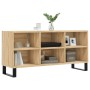 TV stand made of Sonoma oak engineered wood, 103.5x30x50 cm by vidaXL, TV Furniture - Ref: Foro24-826999, Price: 73,04 €, Dis...