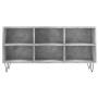 Engineered wood TV stand in concrete gray, 103.5x30x50 cm by vidaXL, TV Furniture - Ref: Foro24-826992, Price: 56,69 €, Disco...