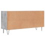 Mueble de TV madera de ingeniería gris hormigón 103,5x30x50 cm de vidaXL, Muebles TV - Ref: Foro24-826992, Precio: 56,69 €, D...