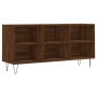 Mueble de TV madera de ingeniería marrón roble 103,5x30x50 cm de vidaXL, Muebles TV - Ref: Foro24-826995, Precio: 58,29 €, De...