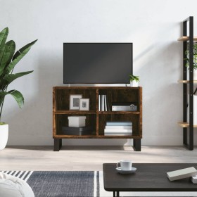 Mueble de TV madera de ingeniería roble ahumado 69,5x30x50 cm de vidaXL, Muebles TV - Ref: Foro24-826977, Precio: 45,16 €, De...