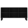 Black engineered wood TV cabinet 103.5x30x50 cm by vidaXL, TV Furniture - Ref: Foro24-826997, Price: 63,84 €, Discount: %