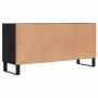 Black engineered wood TV cabinet 103.5x30x50 cm by vidaXL, TV Furniture - Ref: Foro24-826997, Price: 63,84 €, Discount: %