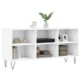 Weißer TV-Schrank aus Holzwerkstoff, 103,5 x 30 x 50 cm von vidaXL, TV-Möbel - Ref: Foro24-826988, Preis: 54,05 €, Rabatt: %