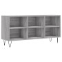 Sonoma gray engineered wood TV cabinet 103.5x30x50 cm by vidaXL, TV Furniture - Ref: Foro24-826994, Price: 54,44 €, Discount: %